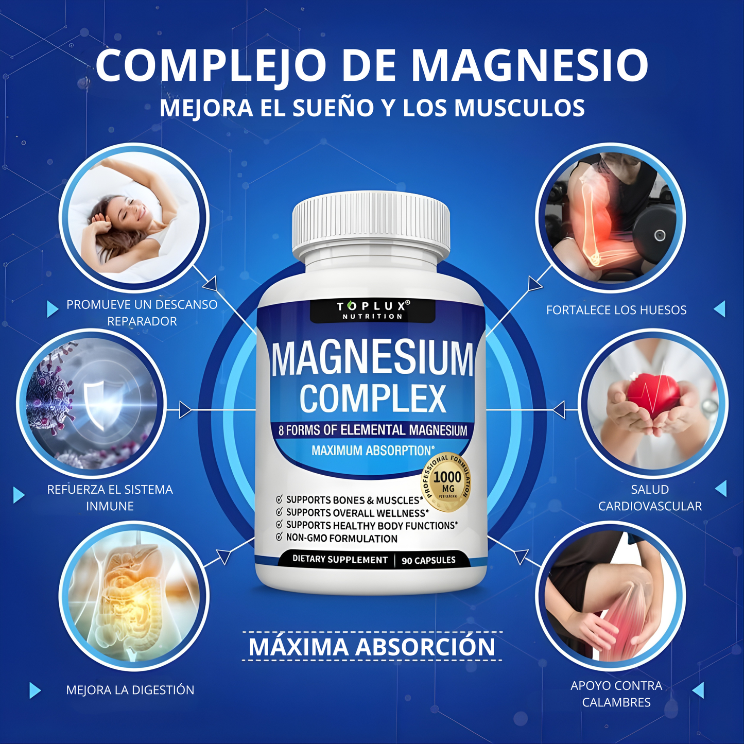 Magnesio Complex 8 en 1